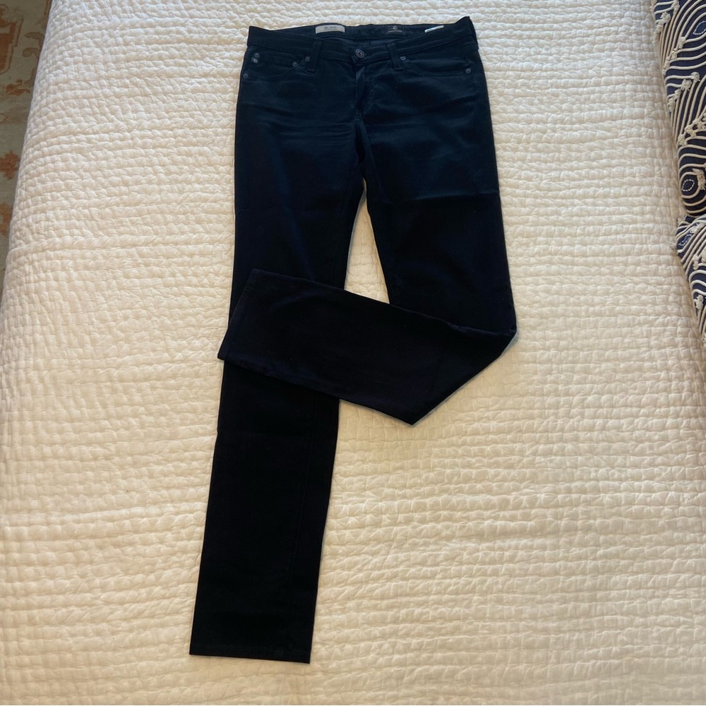 AG black soft denim size 28R
